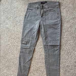 J Brand Ginger Silver Fox Skinny Jeans